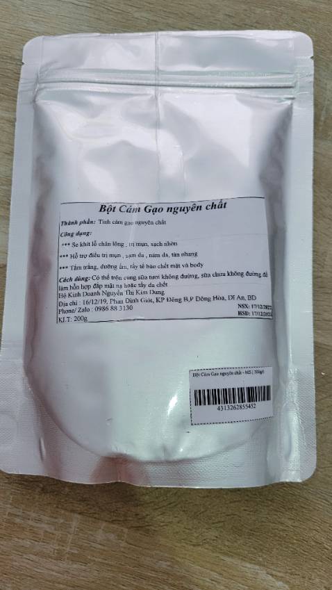 Giao hàng rất nhanh. Bột xịn mịn. Hy vọng sẽ có giảm giá để mình mua thêm nhiều nữa.