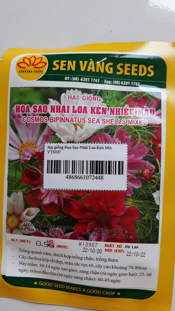 Giao hàng nhanh đóng gói cẩn thận  Tiki rất ok
Hạt giống có bao bì ,  hướng dẫn cụ thể mua thấy yên tâm , giá cả hài lòng , còn hơn lựa rẻ mà ôm thêm cục tức