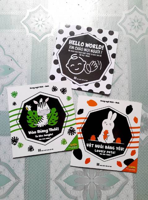 Sách dễ thương, vẽ đẹp. Mua combo cho tiết kiệm nhé mọi người. Giữ sách tốt khi bé lớn chút thanh lý lại hihih