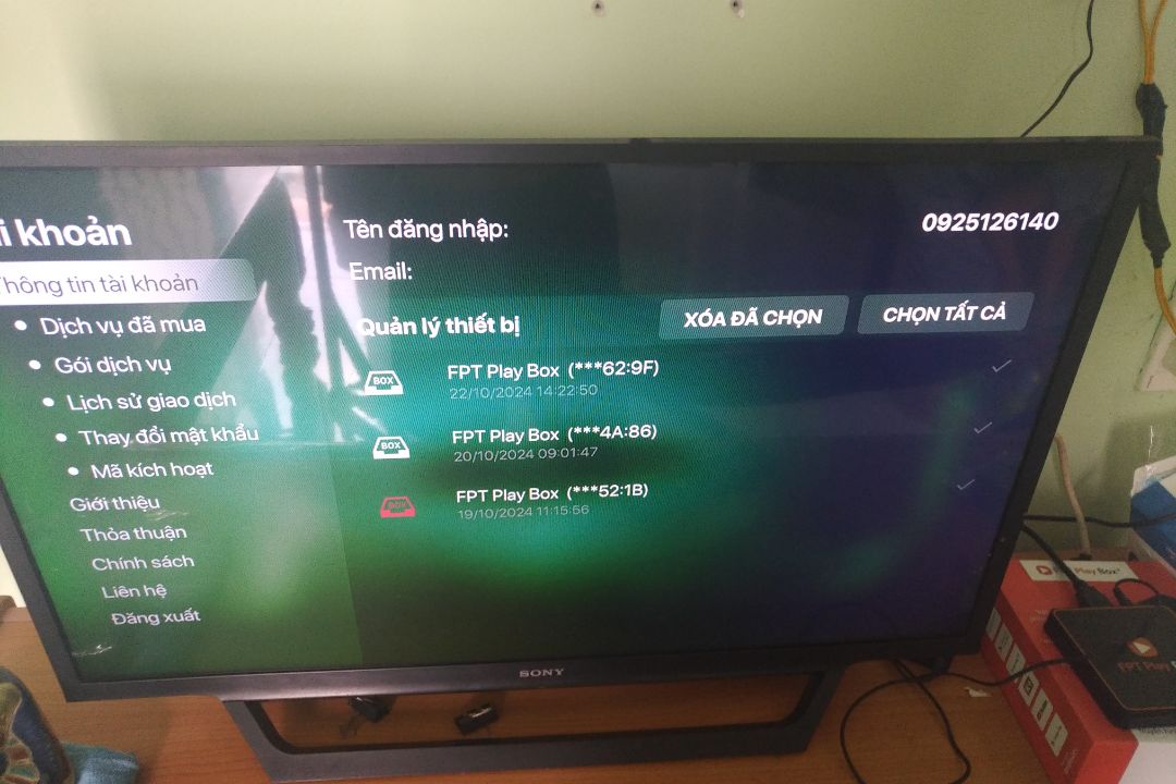 Mua box mới để được tặng gói truyền hình cơ bản 1 năm mà khi mở lên thì thiết bị đã bị đăng nhập bởi một *** khác và thiết lập tất cả mọi thứ. Đề nghị tiki liên hệ và phản hồi gấp, tôi muốn trả hàng. Cảm ơn shop *** đảo.
