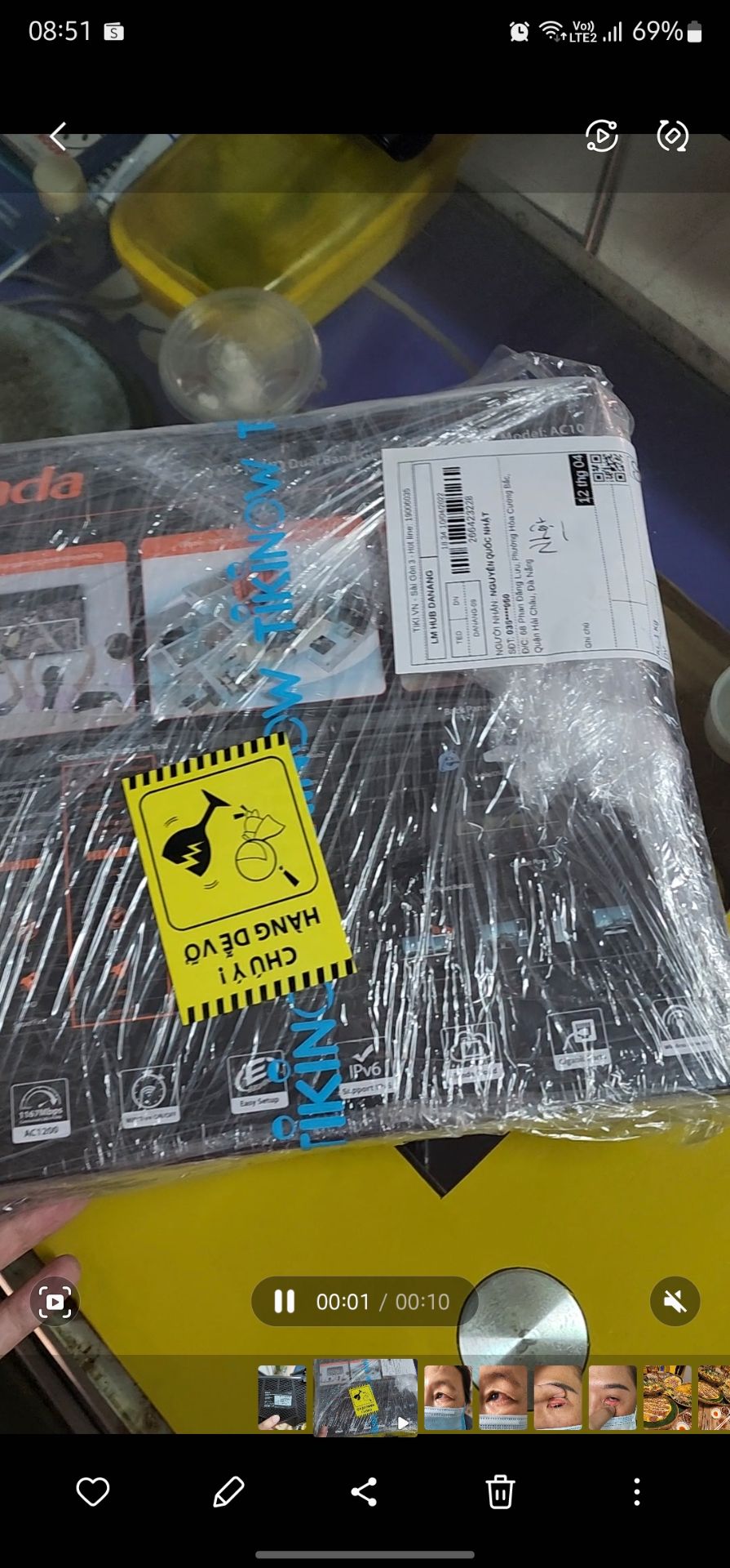 sản phẩm làm tôi rất hài lòng, chỉ có đóng gói sản phẩm quá tệ (chỉ bọc 1 lớp nilon rồi gửi)