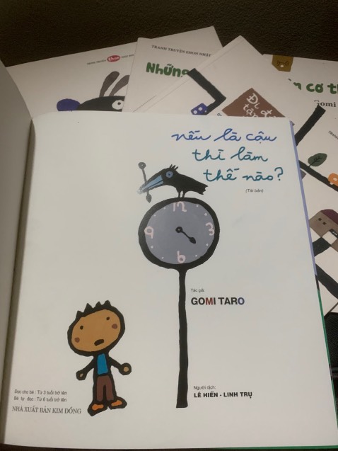 con nhà tớ thích sách ehon lắm, từ lúc bé đã rèn cho con xem dần rồi, vì nội dung và hình ảnh cũng hợp nữa , came ơn mogu