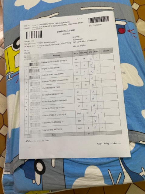 Đặt sản phẩm này giao sản phẩm khác