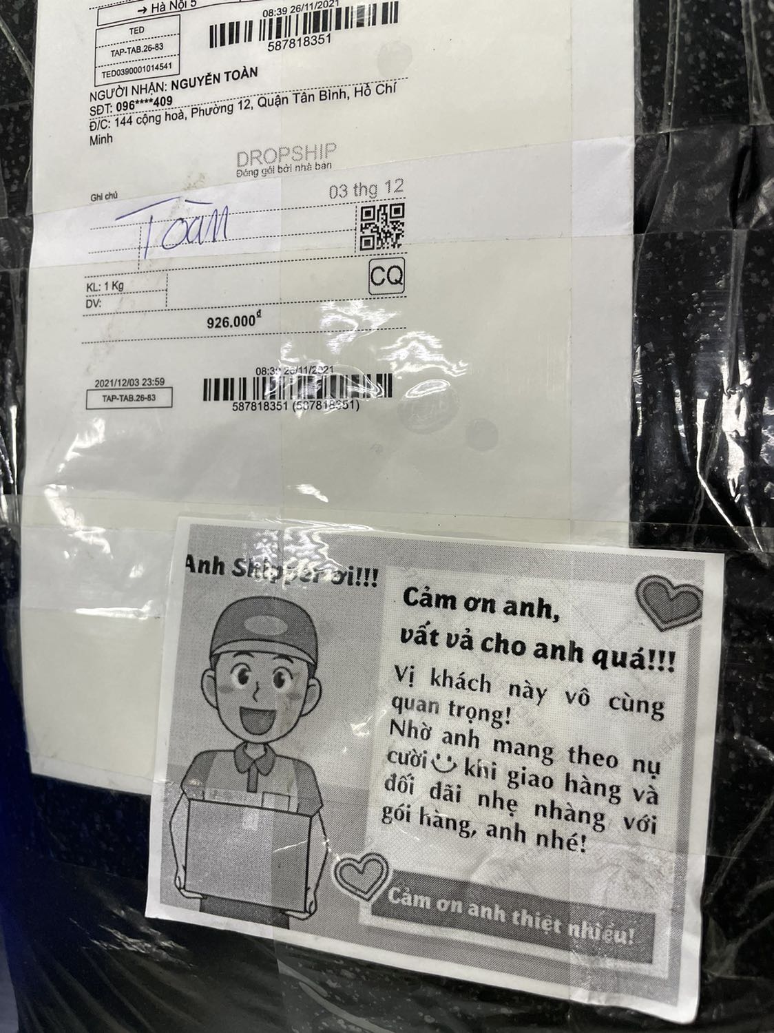 đang làm chưa kiểm tra sản phẩm nhưng thấy team shop dán là thích r nha