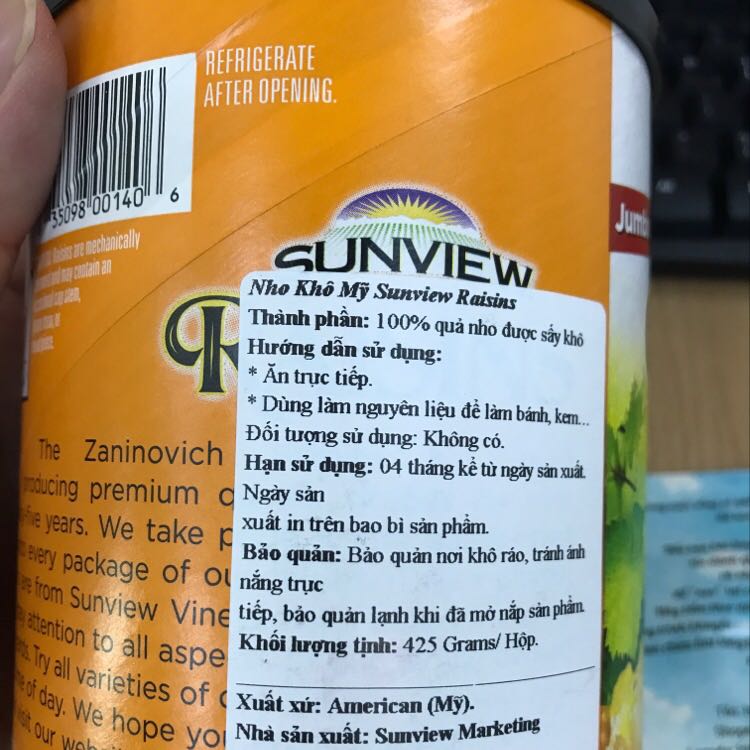 Giao hàng đúng hẹn. Sản phẩm chưa sử dụng nên chưa rõ mùi vị thế nào. Sản phẩm nếu đúng chuẩn nhập Mỹ về nguyên hộp thì yên tâm.