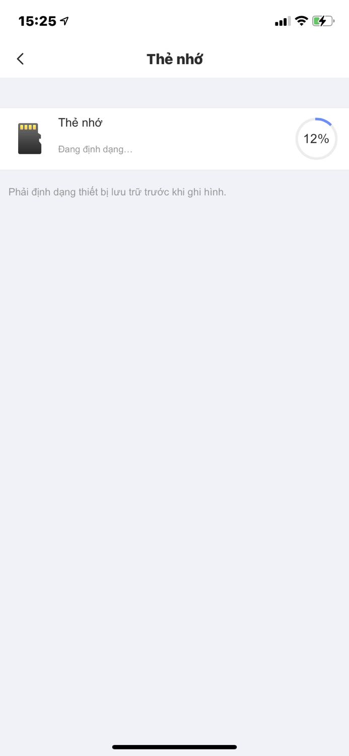Cái thẻ nhớ sao cứ bắt định dạng mới lưu trữ được mà định dạng hoài chưa được .
