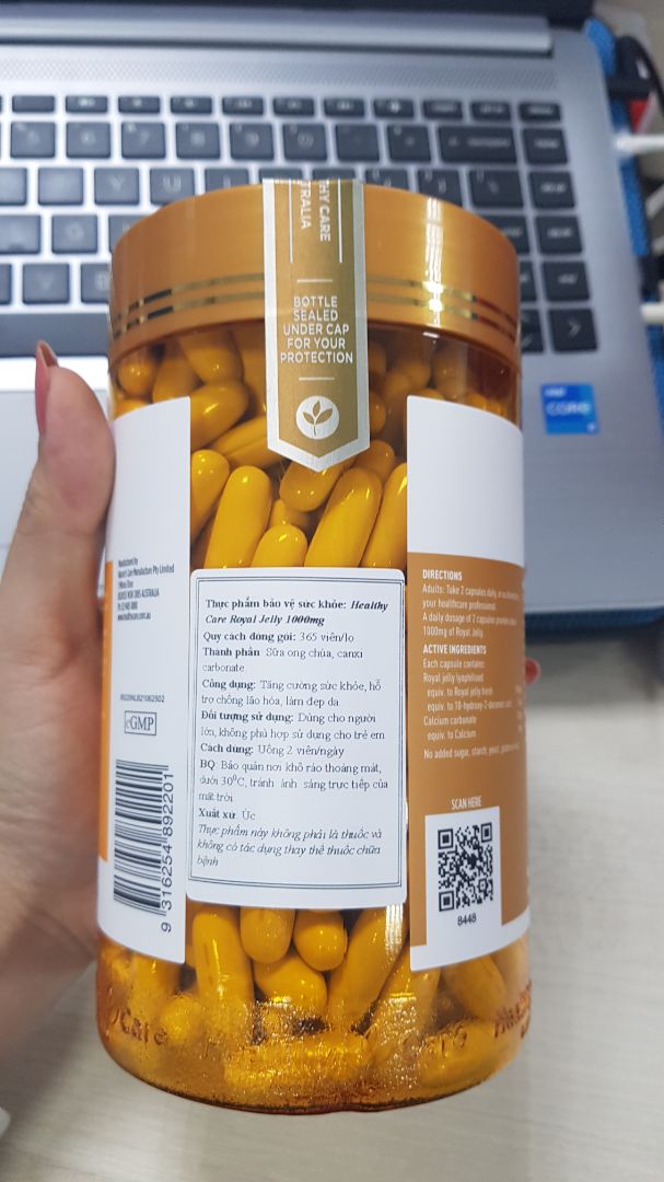 giao nhanh
có nhãn tiếng việt
bao bì chắc chắn
sẽ kiểm chứng kết quả sau 1 thời gian