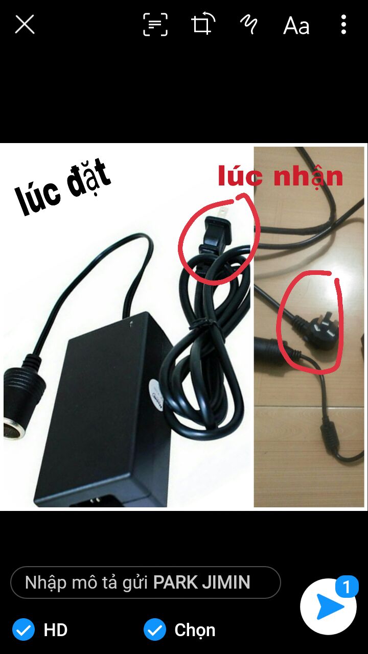 thất vọng, để ý cái đầu cắm nhá bạn,mong HK có lần sau khi Giao hàng cho người khác thất vọng, để ý cái đầu cắm nhá bạn,mong HK có lần sau khi Giao hàng cho người khác