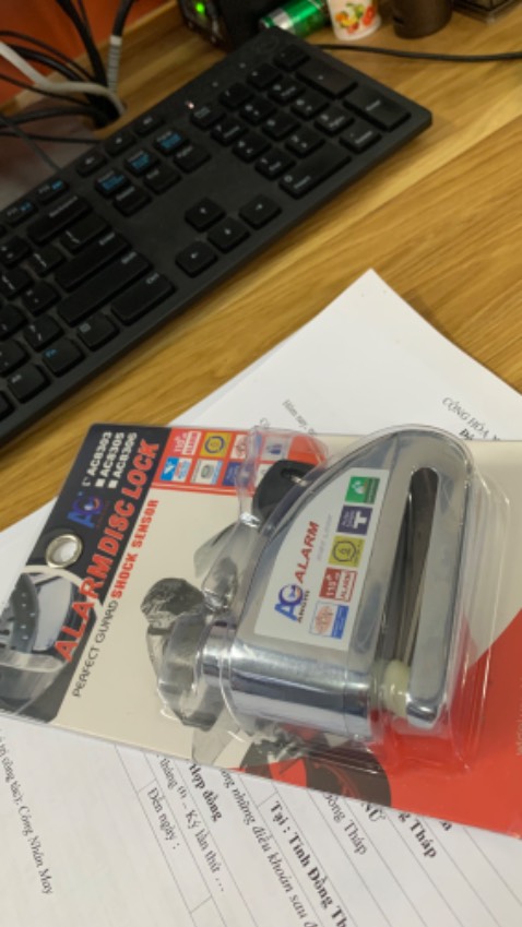 ổ khoá kêu to, mong là sử dụng đc lâu dai