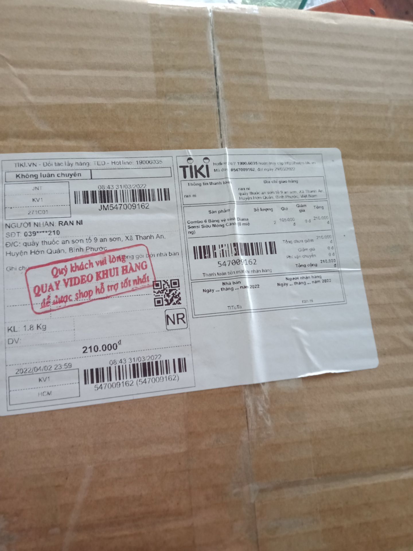 shop ko thành thật. giống *** đảo ấy. người ta đặt 2combo 6bvs 8m mà giao 4goi 20m kèm vài gói lẻ làm j. ko giao hàng đc thì đừng có bán