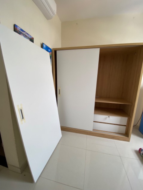 MDF lõi xanh Ba Thanh,giao nhanh,nv lắp đặt có trách nhiệm tốt dù khâu chuẩn bị và gia công còn vài lỗi và thiếu sót