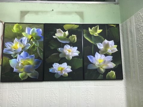 Tranh đẹp , sáng , giống như quảng cáo 100%. Rất hài lòng về sản phẩm