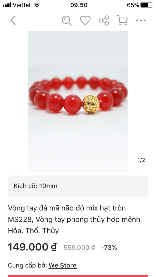 Khi mua đặt màu đỏ 10 li khi giao màu đen hạt 6li ? *** đảo nhau à