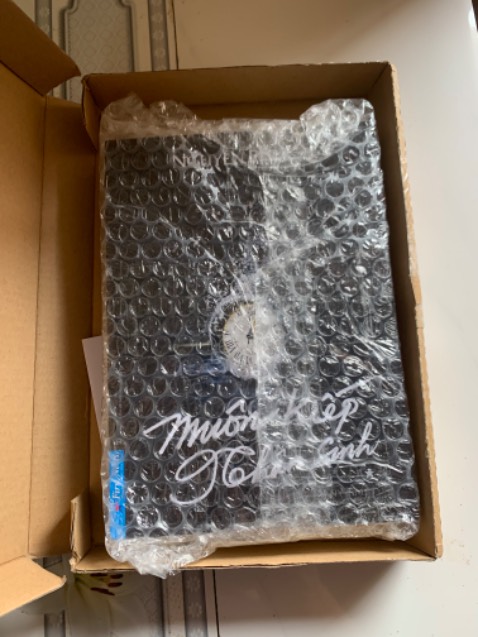 Giao hàng nhanh
Đóng gói cẩn thận kỹ càng ,rất có tâm 
Xứng đáng 5 sao