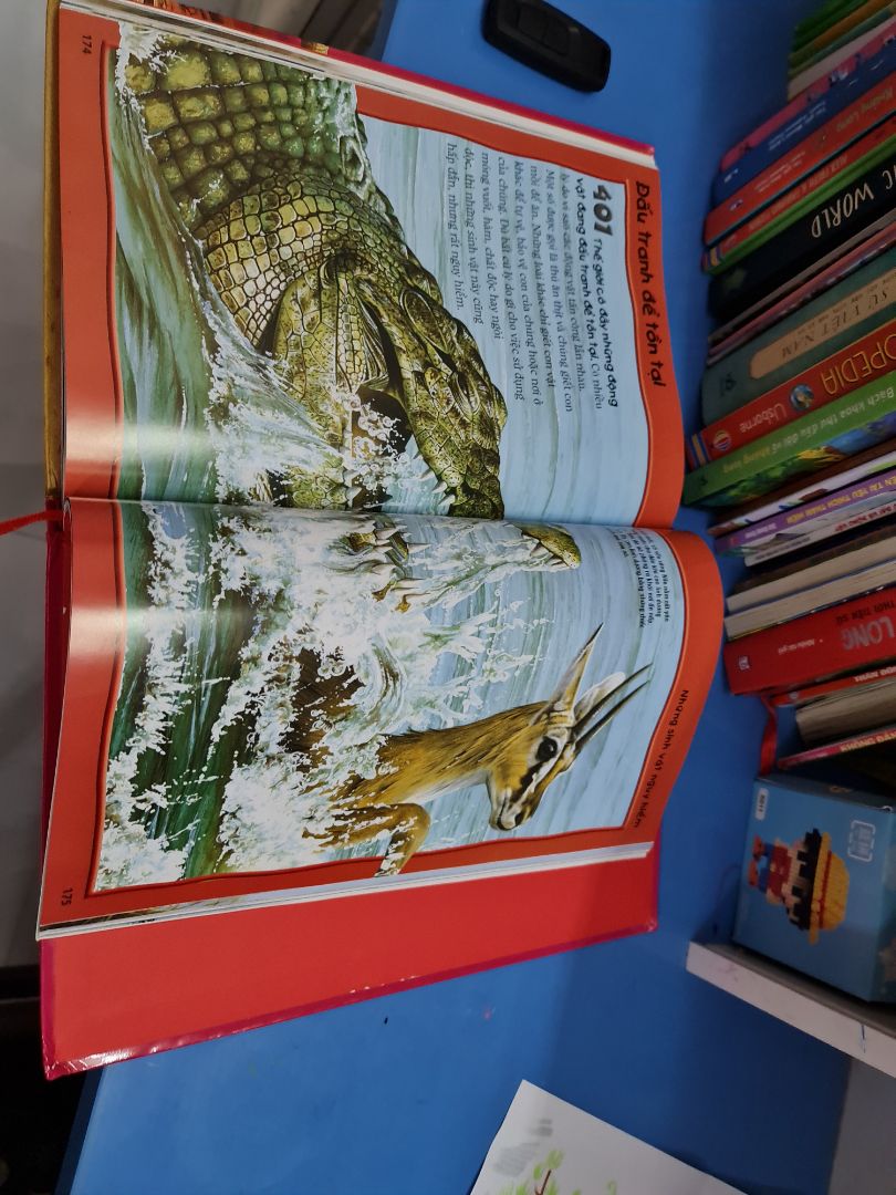 Sách có hình ảnh sống động,  mà đẹp.