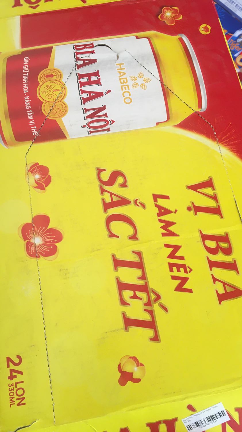 Bia cực kì xịn xò luôn, k móp méo gì, hàng về có rất nhanh, đánh giá lại còn được 10k xu nữa, qua hàng về đúng dịp lẩu hết sạch thùng thôi review cái vỏ