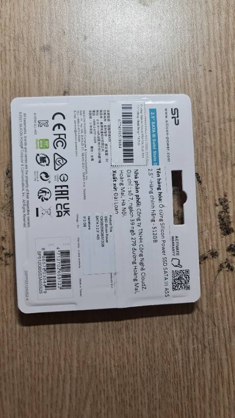 Hàng chính giao còn nguyên tem. Kiểm tra bằng phần mềm là hàng mới. Lắp vào dùng thử thấy ổn. Chưa có thời gian ktra tốc độ. Để hôm nào ktra báo sau nhé. Còn bền hay k chắc phải sau moi biết, nhung dc cai bh dài cung yen tam.