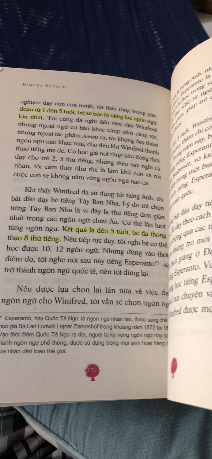 Một quyển sách tuyệt vời dành cho những cặp vợ chồng, người lớn chưa có con hoặc đã có con rồi. Nó có thể giúp ích cho chúng ta rất nhiều. Tôi rất vui khi được đọc quyển sách này.