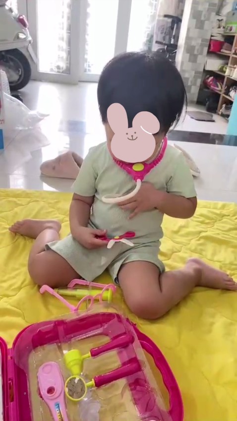 Cháu mình mê lắm