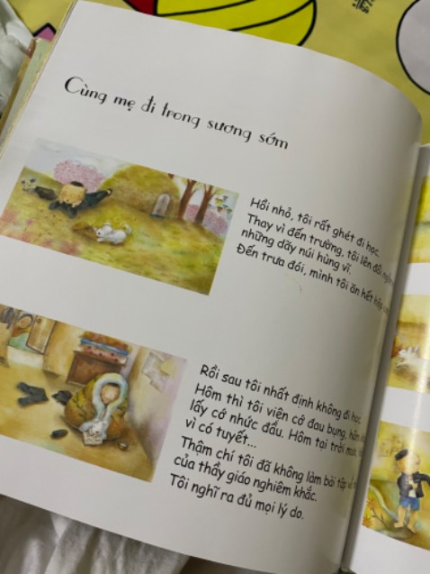 Hình ảnh dễ thương, câu chuyện thú vị và ý nghĩa, cuôi sách có phần tiếng Việt nữa