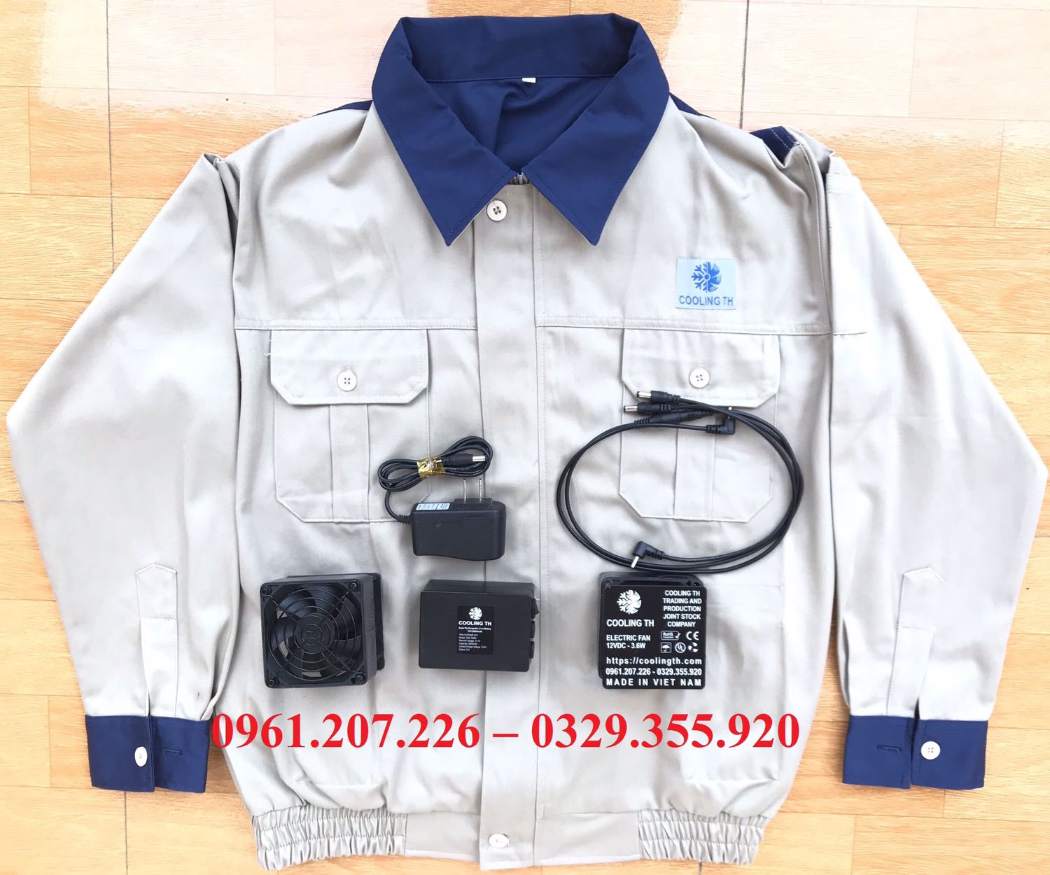 Rất hài lòng về sản phẩm. Cảm ơn shop!
_______ÁO KHOÁC QUẠT GIÓ_____
Áo làm mát dành cho công nhân lao động, bảo vệ sức khỏe, giảm nguy cơ say nắng, đột quỵ
Món quà ý nghĩa dành cho người thân, bố mẹ của bạn khi làm việc ngoài trời nắng nóng.
***–***
Website: coolingth.com