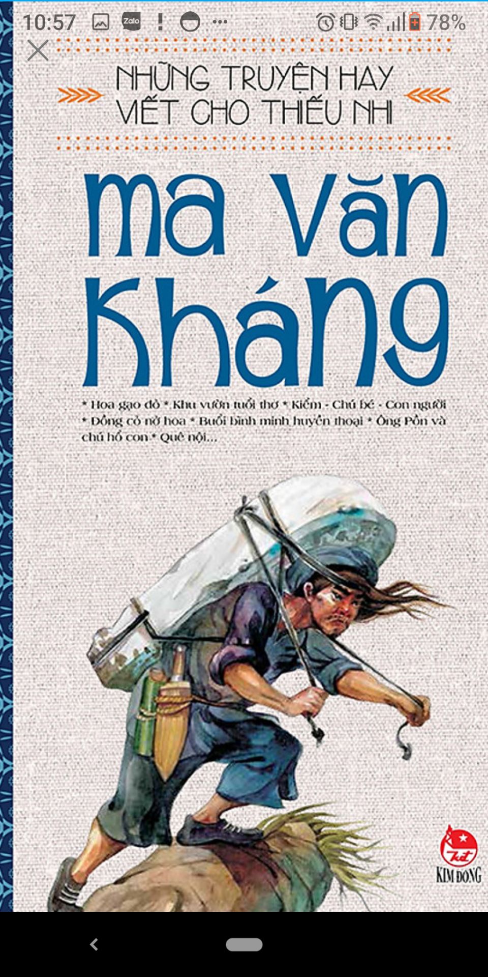 một trong bộ truyện thiếu nhi hay dành cho trẻ em của nhà xuất bản trẻ.