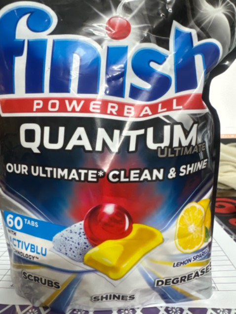 Tôi đặt mua viên rửa bát Finish Quantum 60 không mùi theo mẫu nhưng lại giao hương chanh