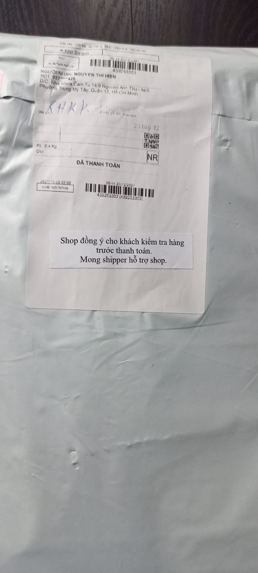 Sản phẩm tốt y như quảng cáo, vải rất đẹp , giao hàng nhanh ...Sẽ tiếp tục ủng hộ shop