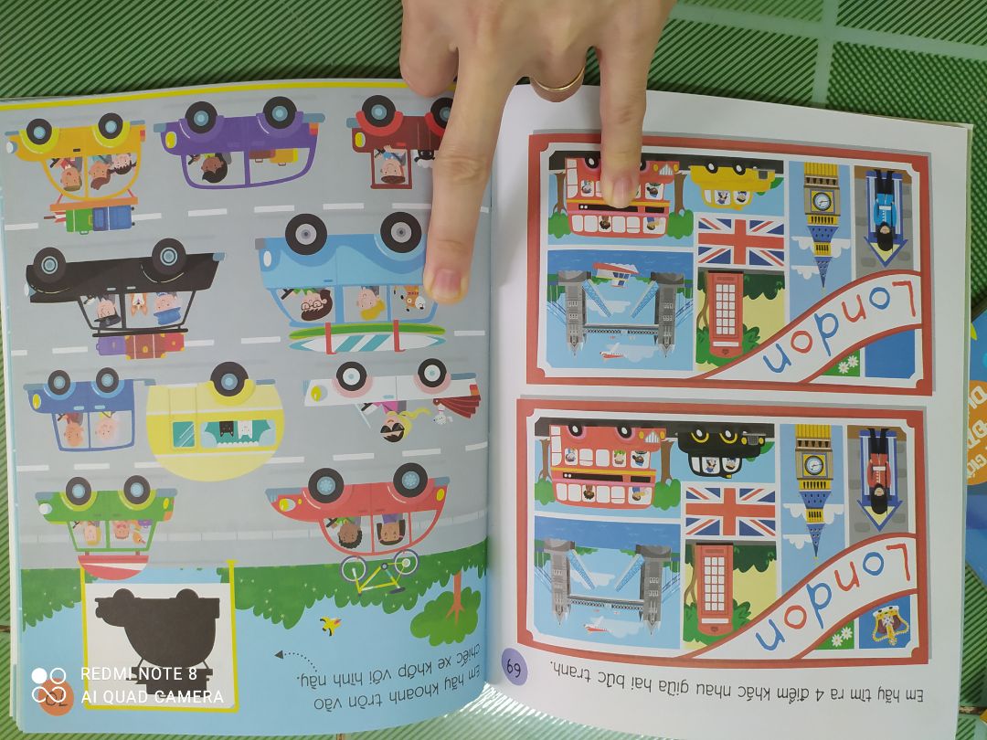 tuyệt vời! màu sắc và hình ảnh cực kỳ đẹp luôn. nội dung phong phú, hấp dẫn. hình ảnh đơn giản, dễ hiểu, phù hợp cho bé từ 3 tuổi