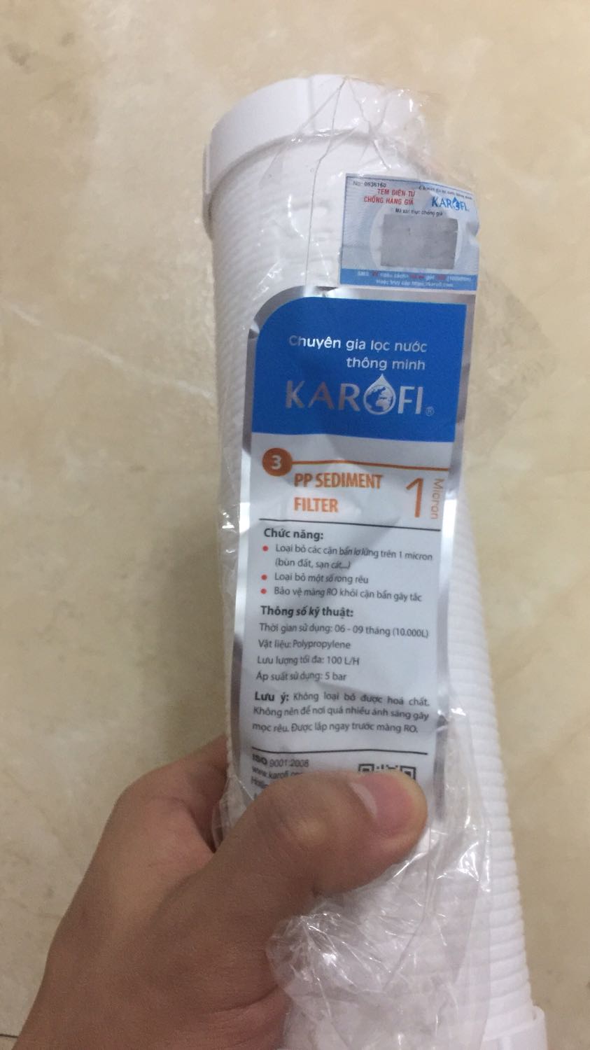 Tiki giao cho tôi lõi số 3 là lõi lọc pp sediment (chỉ là lõi lọc cặn bình thường). Trong khi ở mô tả và hình ảnh sản phẩm thì lõi số 3 là CTO-GAC (lọc chất hữu cơ độc hại), lõi số 3 này rất quan trọng trước khi nước qua màng RO và trực tiếp được đưa vào sinh hoạt hàng ngày.
Yêu cầu Tiki có trách nhiệm giải quyết cho tôi! Tiki giao cho tôi lõi số 3 là lõi lọc pp sediment (chỉ là lõi lọc cặn bình thường). Trong khi ở mô tả và hình ảnh sản phẩm thì lõi số 3 là CTO-GAC (lọc chất hữu cơ độc hại), lõi số 3 này rất quan trọng trước khi nước qua màng RO và trực tiếp được đưa vào sinh hoạt hàng ngày.
Yêu cầu Tiki có trách nhiệm giải quyết cho tôi!