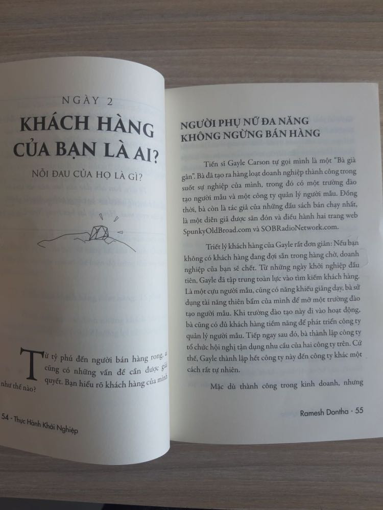 Làm sao để bắt đầu kinh doanh? Giấy phép, tiền vốn, sản phẩm nên chọn…có quá nhiều thứ phải nghĩ.
Khởi nghiệp du kích: các ý tưởng để bắt đầu khởi nghiệp dành cho người trẻ, ít vốn và ít kinh nghiệm. Đúng kiểu tinh thần chiến tranh du kích của VN ^^ 2. Sách Lối tắt khởi nghiệp: cách để triển khai kinh doanh, từ A tới Z. 3. Thực hành khởi nghiệp: như một người anh, dẫn mình đi qua những tháng ngày đầu tiên khởi nghiệp. Chỉ rõ ra ngày 1, ngày 2… những ngày sau đó nên làm gì. 
Nếu bạn cần một bản đồ tổng quan để chuẩn bị và bắt đầu kinh doanh thuận lợi trong những tháng đầu tiên thì đây là bộ sách đầy đủ nhất dành cho người Việt Nam.
Sách đẹp và giao hàng nhanh.