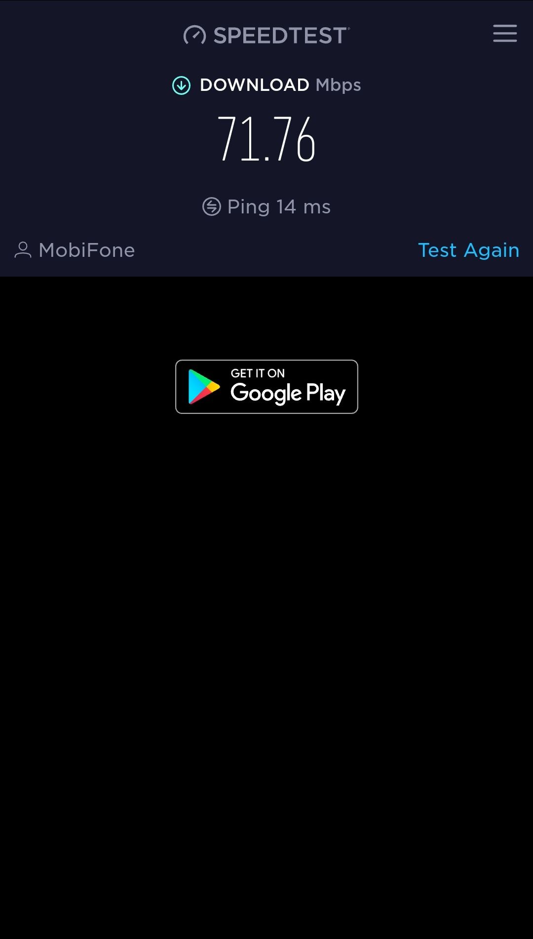 Sim tuyệt vời, mạng nhanh tầm 70 Mbps. Mua về kích hoạt sim qua *** chỉ mất 5 phút, shop rep rất nhanh. Chỉ lưu ý xem mạng Mobifone có mạnh không, tầng thấp nhất mình ko có mạng Mobi nên không dùng được. Mình mua sim vì nhà trong ngõ, mạng hay bị ngắt và không lên được tầng cao.