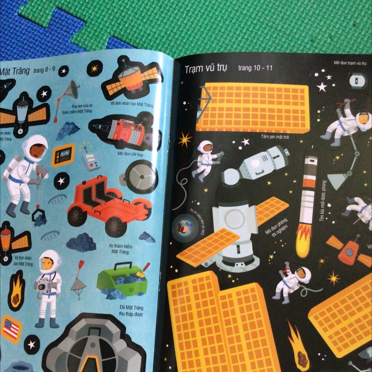 Rất thu vị đối với bé, mở ra thế giới về không gian vũ trụ luôn mới mẻ , kích thích các bé