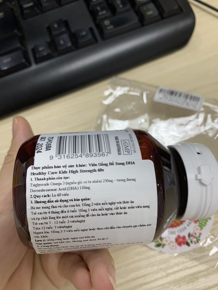 Có nhãn phụ ghi tên Công ty nhập khẩu nhưng check mã vạch không hiển thị, cảm giác không an tâm Có nhãn phụ ghi tên Công ty nhập khẩu nhưng check mã vạch không hiển thị, cảm giác không an tâm