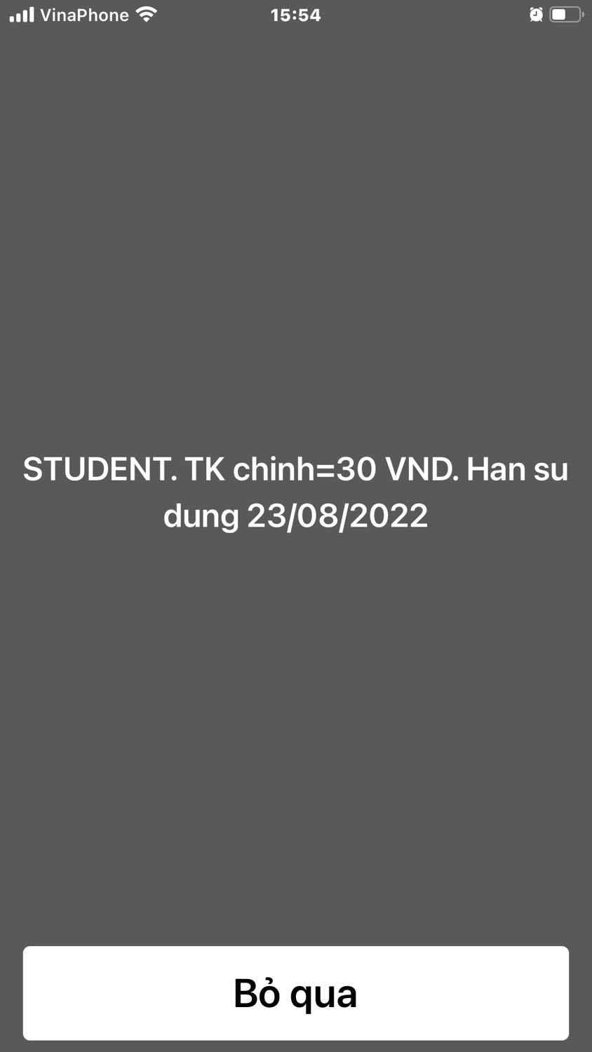 Nhận hàng 24/06/2022 sim hết hạn 23/08/2022 chỉ có 2 tháng
