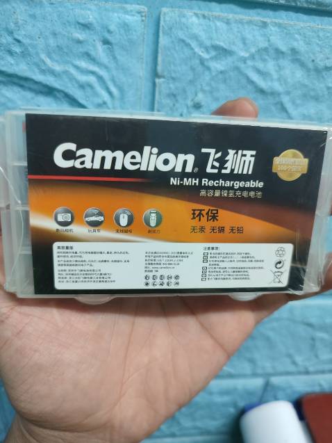 đã nhận được hàng. pin vẫn còn nguyên seal. pin cầm nặng tay hơn các loại pin khác. đánh giá ban đầu là tốt. sau này sẽ quay lại đánh giá sau...............