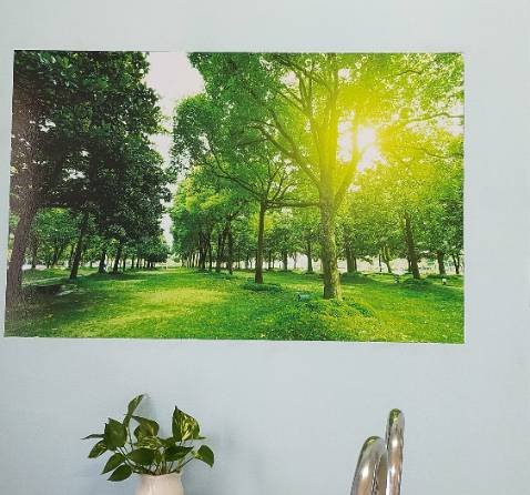 Dán lên thấy ok. Nhưng không biết độ bền đươc bao lâu