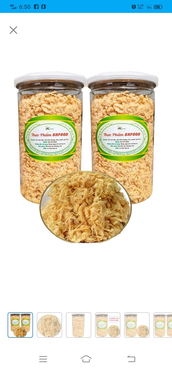 OK tạm đc chà bông gà ngon hơn chà bông lợn