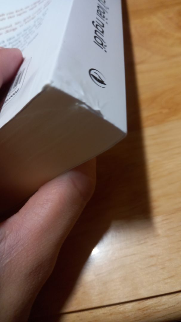 chất lượng sách tệ: bìa rách và xung quanh phần bìa bị rách bị biến dạng, nhăn các trang sách phía trong sách ngay chỗ bìa bị rách