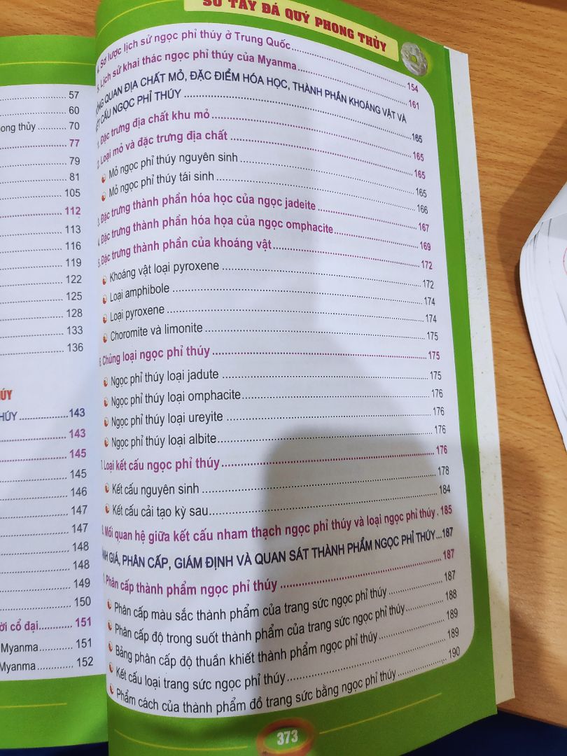 Sản phẩm được đóng gói cẩn thận, sách in đẹp, nội dung đa dạng. Tuy nhiên phần chính nói về các loại đá thì hơi ít, chủ yếu nói về ngọc phỉ thúy.