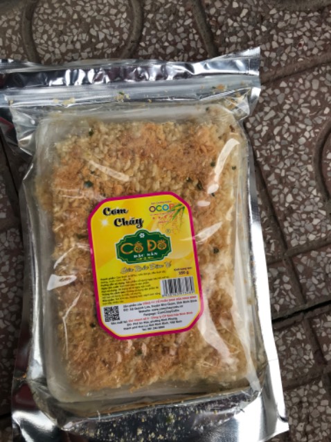 Nhận được cơm cháy sop đã gởi đóng gói cẩn thận tặng cho sop 5sao lần sao mua ủng hộ sop