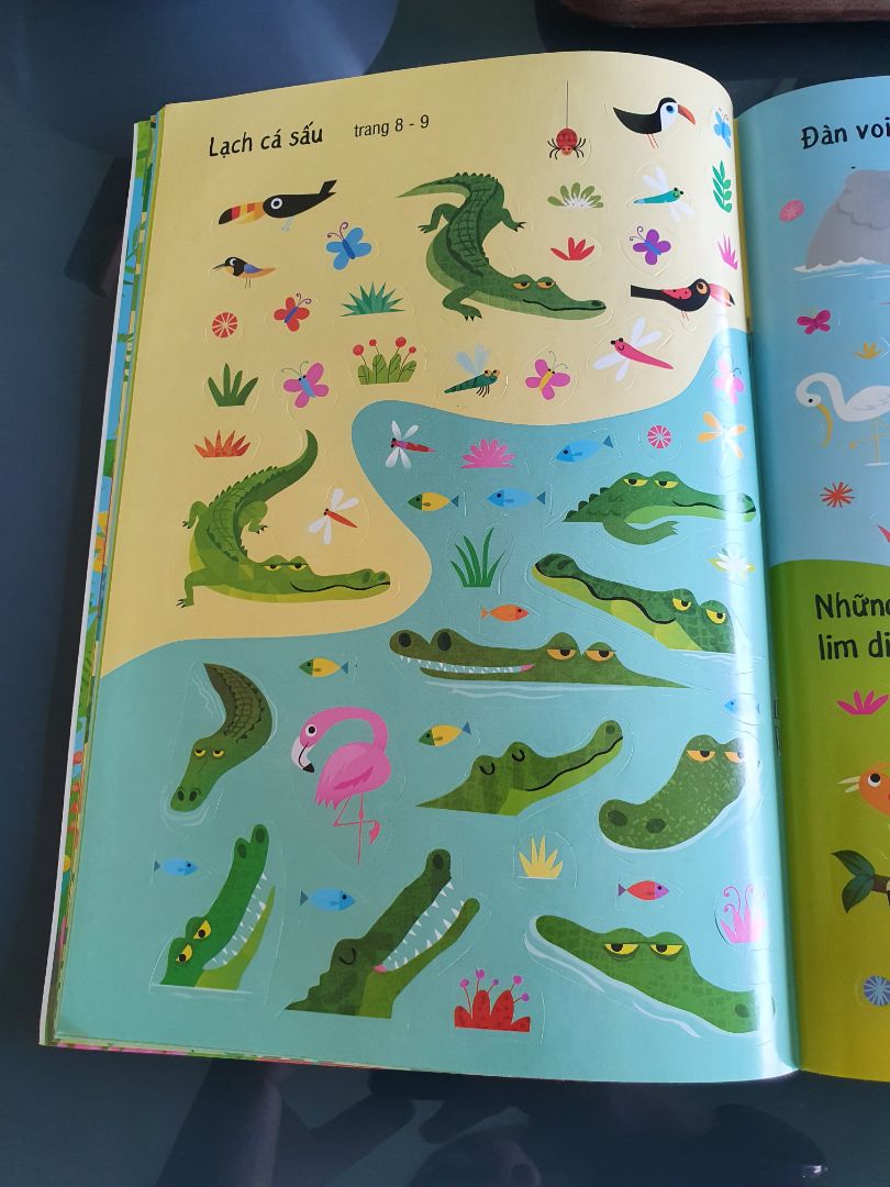 sách đẹp, dễ dán.