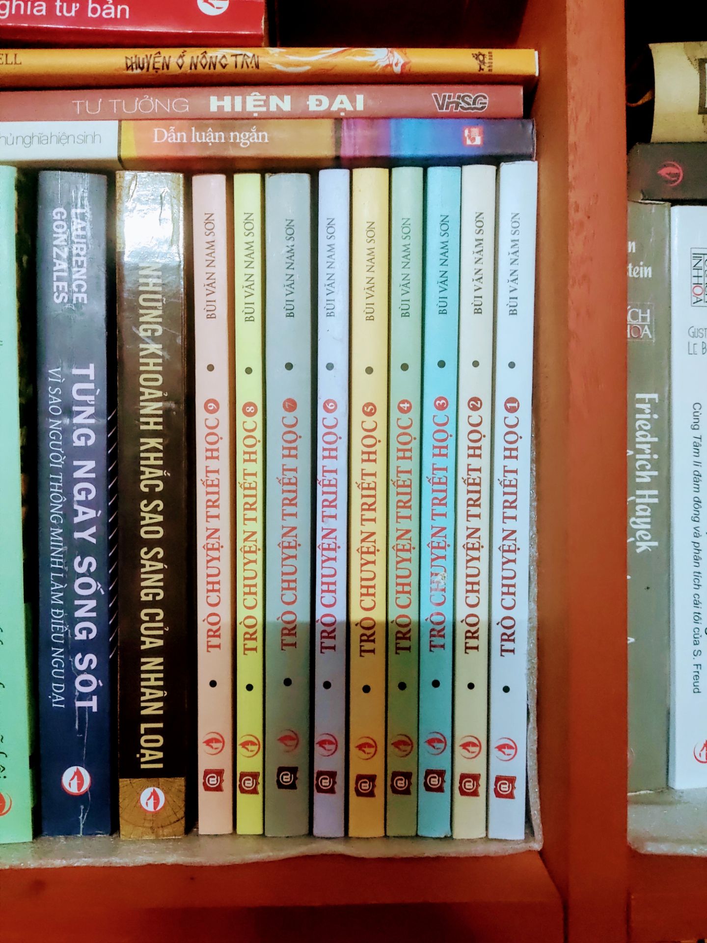 1 bộ sách rất hay, bao hàm nhiều kiến thức về triết học. Cực kì đáng đọc và phù hợp với ai bắt đầu tìm hiểu triết học. 1 bộ sách rất hay, bao hàm nhiều kiến thức về triết học. Cực kì đáng đọc và phù hợp với ai bắt đầu tìm hiểu triết học.