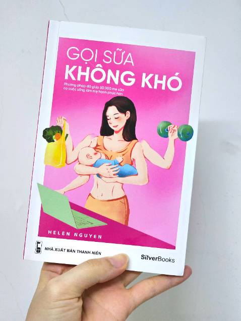 Sách đẹp in màu. Rất chi tiết. Dễ hiểu. Phương pháp của chị Helen đã giúp mình đủ sữa cho con.  Mom nào đang chưa biết cách kích sữa thì nên mua nha