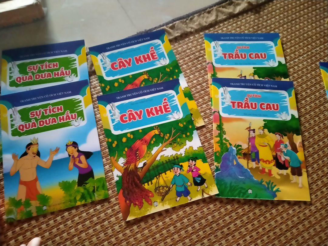 làm ăn chẳng ra sao cả, quá thất vọng. mình đặt mua 2 bộ, truyện ngụ ngôn. và truyện cổ tích việt nam, rõ ràng khác nhau mà gửi lôm côm,trùng nhau mấy cuốn