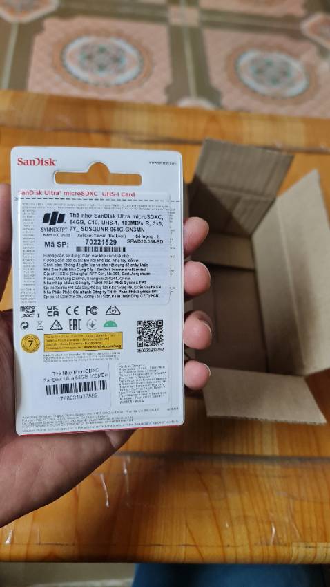 Thẻ nhớ tốt, tốc độ đọc ghi nhanh, Class10 thì mong rằng sẽ dùng ổn. Mình mua về sử dụng cho camera wifi.
Giao hàng nhanh chóng trong 2 giờ.
Cảm ơn shop và Tiki !