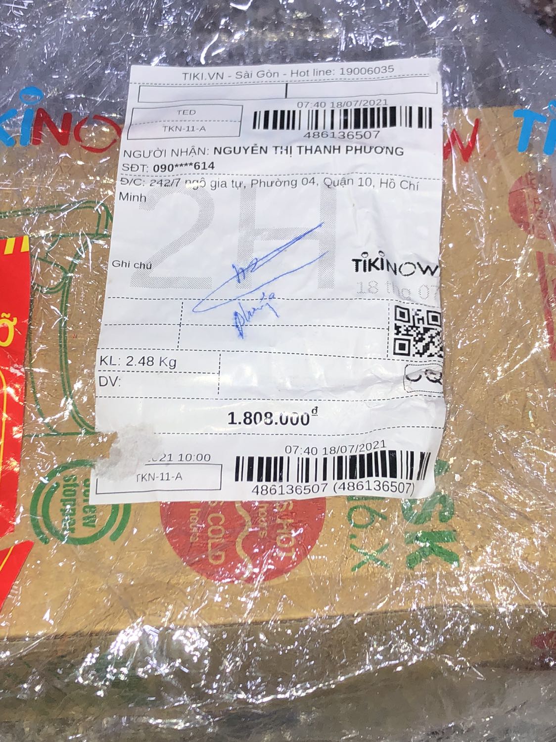 Mình vừa đặt tiki now vì cần gấp mà mấy bạn giao vầy chết rồi, giờ mà đổi trả khi nào các bạn mới giải quyết, tôi thấy bị phiền quá