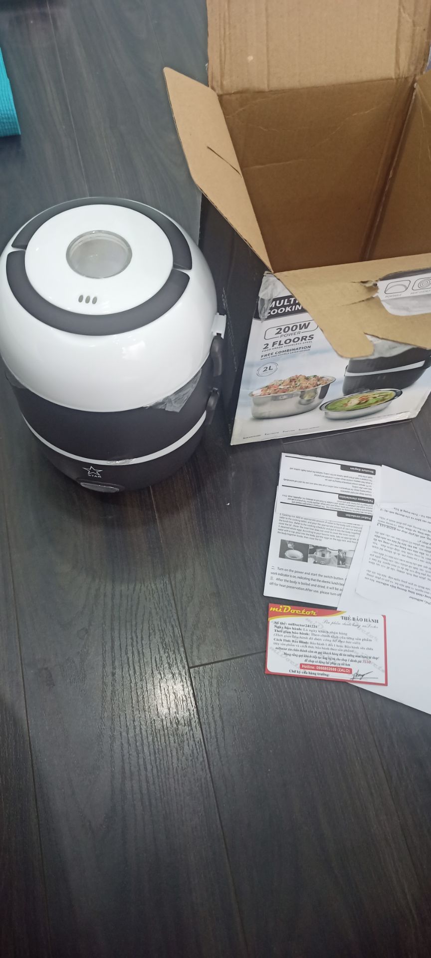 cảm ơn shop giao hàng siêu nhanh, nồi hấp rất OK nhanh nóng, đẹp , nhưng hơi nhỏ mấy bạn làm chung với mình mua mấy ngăn đựng đồ ăn to và cao hơn. Sẽ tiếp tục ủng hộ shop