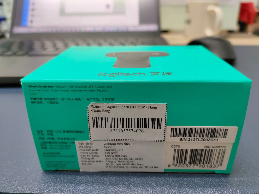 Đóng gói cẩn thận, chất lượng tốt. Logitech giá rẻ luôn là lựa chọn tốt nhờ khung hình mượt và mic chống ồn chủ động.