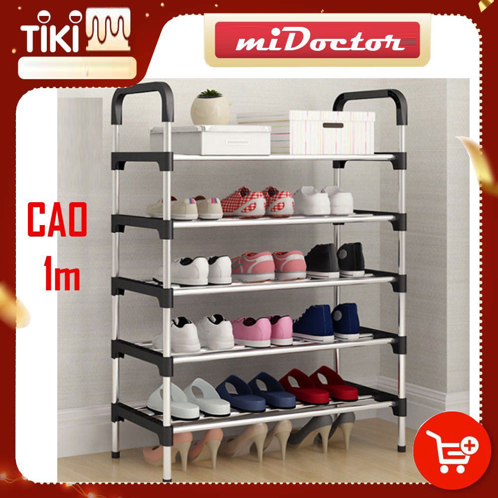 Đúng như quảng cáo, chiều cao đúng 1m, mỗi tầng để đc 3 đôi giày đàn ông nhé, giày nhỏ trẻ em thì để cố đc 4 đôi. Ok shop nhé Đúng như quảng cáo, chiều cao đúng 1m, mỗi tầng để đc 3 đôi giày đàn ông nhé, giày nhỏ trẻ em thì để cố đc 4 đôi. Ok shop nhé